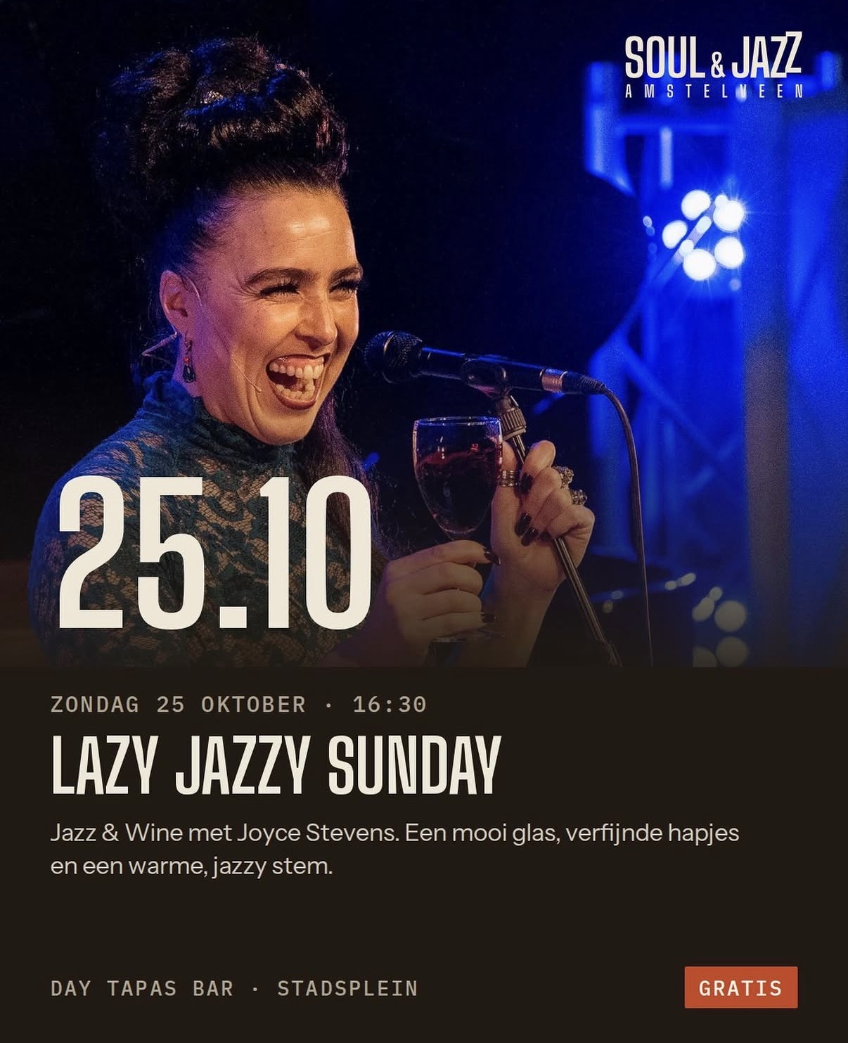 Lazy Jazzy Sunday 25 Oktober 16:30 uur